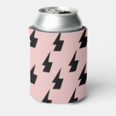 Black Pink Lightning Y2K Indie Bold Style Blikjeskoeler (Blikje Achterkant)
