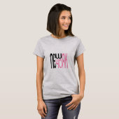 Black Pink New-York-Typografie T-shirt (Voorkant volledig)