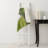 Black Pinto Piebald Gypsy Vanner Draft Paard Sherp Sherpa Deken (In situ)