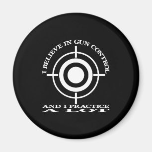 Black Pistool Control Practice Lot Magneet
