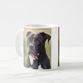Black Pit Bull Koffiemok (Voorkant links)