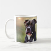 Black Pit Bull Koffiemok (Links)