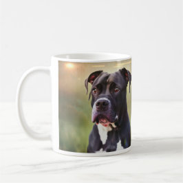 Black Pit Bull Koffiemok