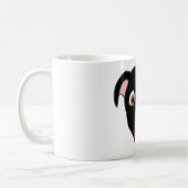 Black Pitbull Face Koffiemok (Links)
