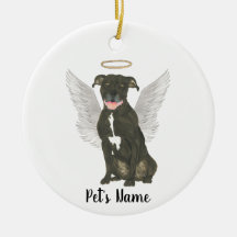 Black Pitbull Staffy Sympathie Memorial