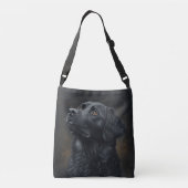 Black Placoted Retriever Crossbody Bag Crossbody Tas (Achterkant)