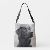 Black Placoted Retriever Crossbody Bag Crossbody Tas (Achterkant)