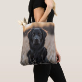 Black Placoted Retriever Tote Bag (Dichtbij)