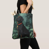 Black Placoted Retriever Tote Bag (Dichtbij)