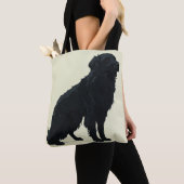 Black Placoted Retriever Tote Bag (Dichtbij)