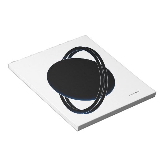 Black Planet Notitieblok (Schuin)