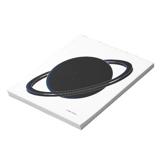 Black Planet Notitieblok (Linkerzijde)