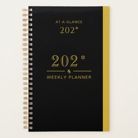 Black Planner 2026 for Home and Office Use (Voorkant)