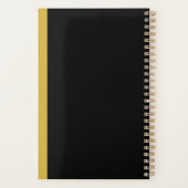 Black Planner 2026 for Home and Office Use (Achterkant)