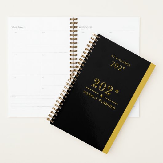 Black Planner 2026 for Home and Office Use (Display)