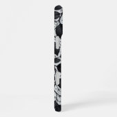 Black Plant Leaves iPhone 16 case iPhone Hoesje (Rechterkant)