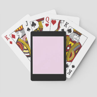 Black Poker speelkaarten Sjabloon