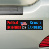 Black Political Rev. Bernie Bumpersticker (Op auto)