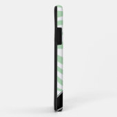 Black Polka Dot Green Zebra Print iPhone 5 Hoesje (Achterkant/rechts)