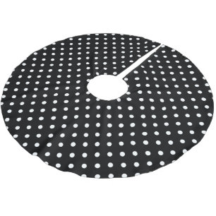 Black Polka Dot Kerstboom Rok