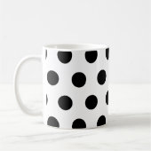 Black Polka Dot Mok (Links)
