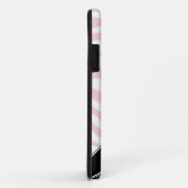 Black Polka Dot Pink Zebra Print iPhone 5 Hoesje (Achterkant/rechts)