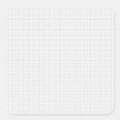 Black Polka Dot Seamless Pattern | Tiny Dots Vierkante Sticker (Voorkant)