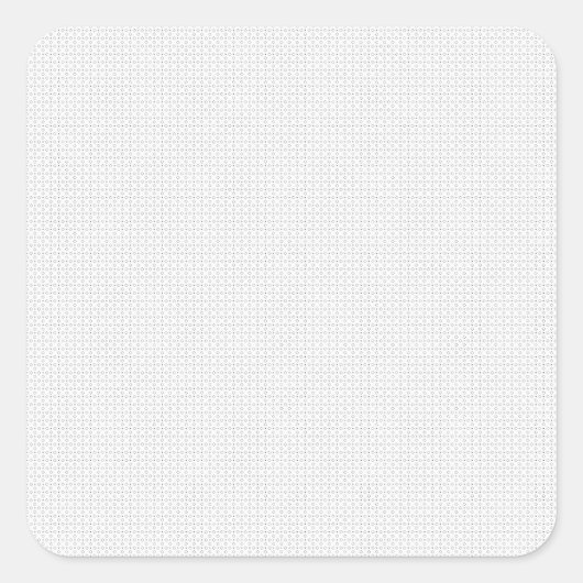 Black Polka Dot Seamless Pattern | Tiny Dots Vierkante Sticker (Voorkant)