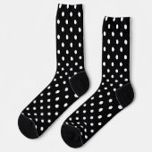 Black Polka Dot Sokken (Links)
