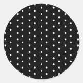 Black Polka Dot Stickers (Voorkant)