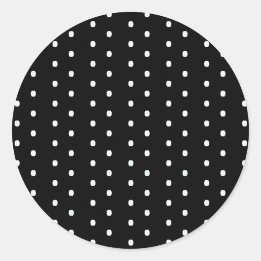 Black Polka Dot Stickers (Voorkant)