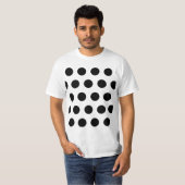 Black Polka Dot T-shirt (Voorkant volledig)