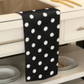 Black Polka Dot Theedoek