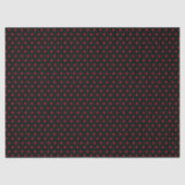 Black Polka Dot Tissuepapier (Voorkant)
