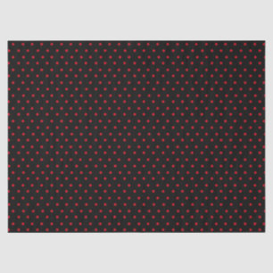 Black Polka Dot Tissuepapier