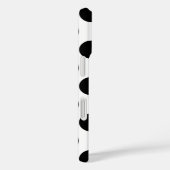 Black Polka Dots Case-Mate iPhone Case (Achterkant / Rechts)