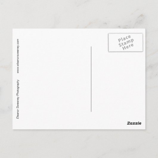 Black Pond Sjabloon Briefkaart (Achterkant)