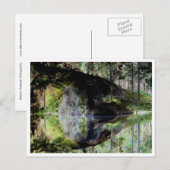 Black Pond Sjabloon Briefkaart (Voorkant / Achterkant)