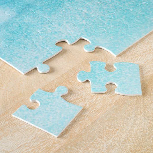 Black Poodle Dog-kerstkerstkerstkerstcadevrachtwag Legpuzzel (Zijkant)