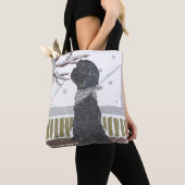 Black Poodle Tote Bag (Dichtbij)