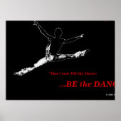 Black Poster ERT Dance Project #1 (Voorkant)