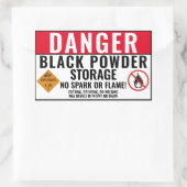 Black Powder Storage Sticker (Tas)