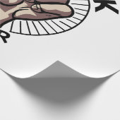 Black Power Afrocentric Cadeaupapier (Hoek)