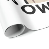 Black Power Afrocentric Cadeaupapier (Rol Hoek)