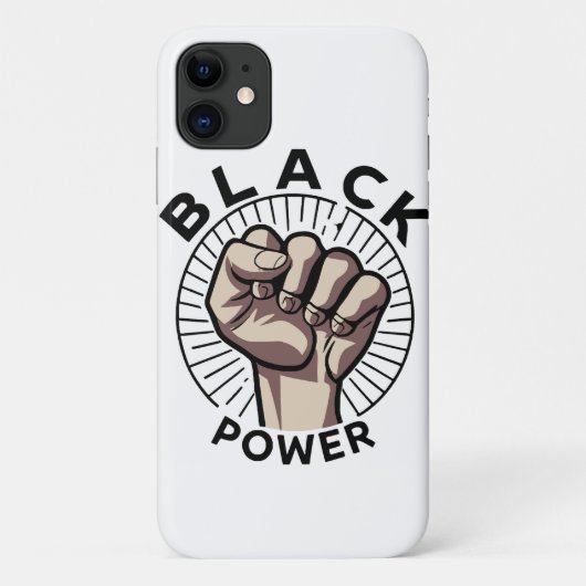 Black Power Afrocentric Case-Mate iPhone Case (Achterkant)