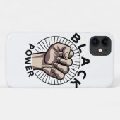 Black Power Afrocentric Case-Mate iPhone Case (Achterkant (horizontaal))