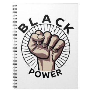 Black Power Afrocentric Notitieboek