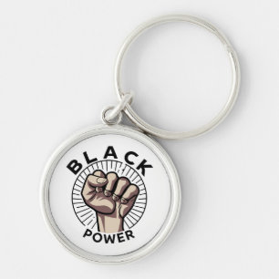 Black Power Afrocentric Sleutelhanger