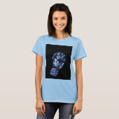 Black Power Fist T-shirt (Voorkant volledig)