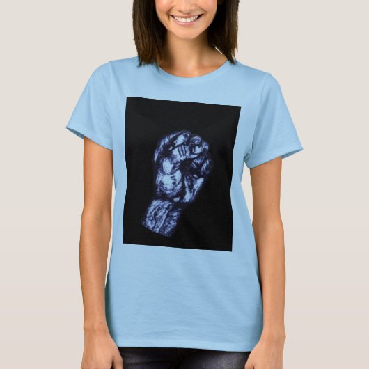 Black Power Fist T-shirt (Voorkant)